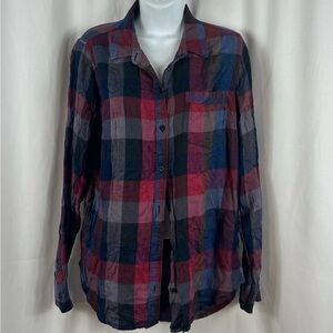 Lucky Brand collared button front shirt S